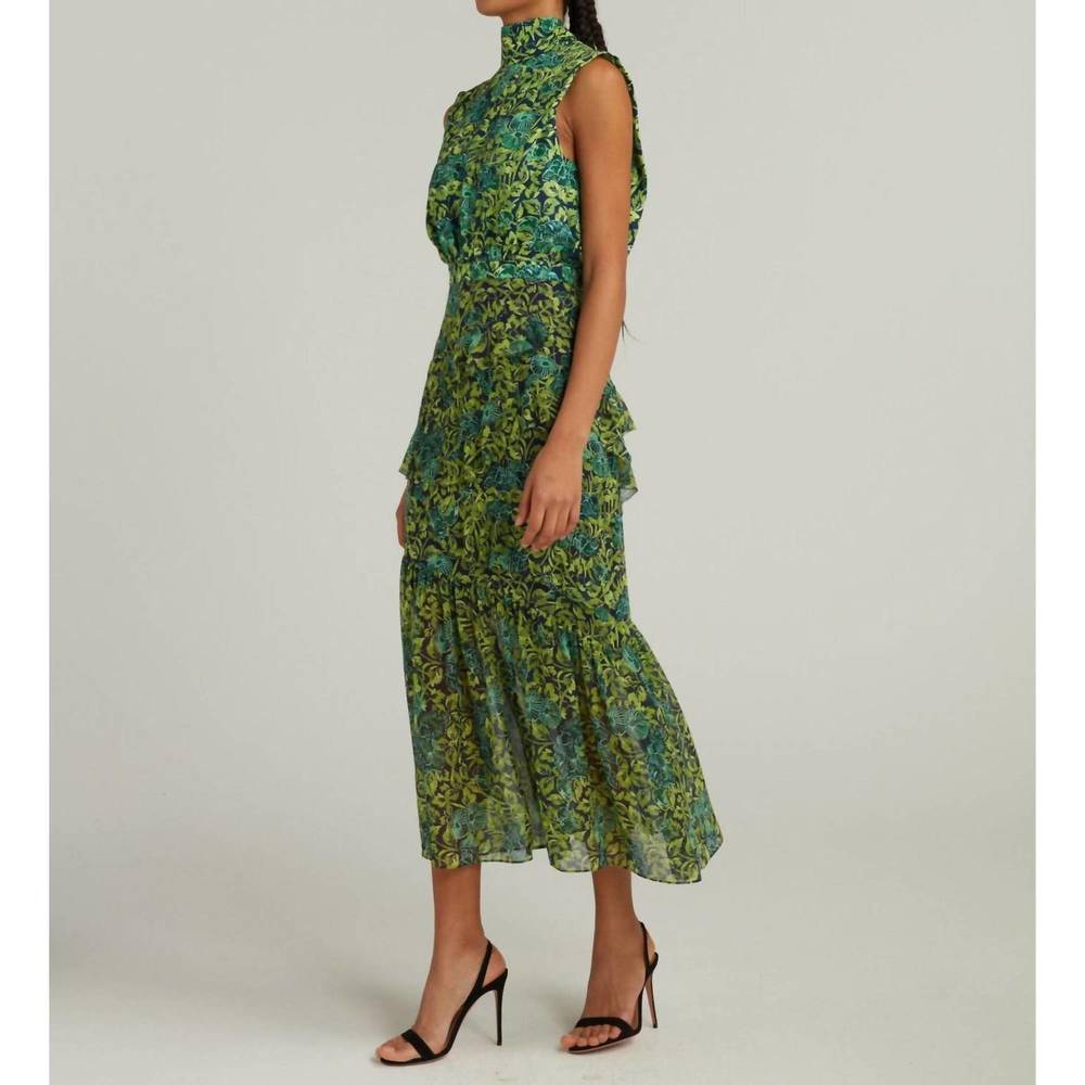 NEW SALONI fleur dress in woodland - Picture 2 of 5